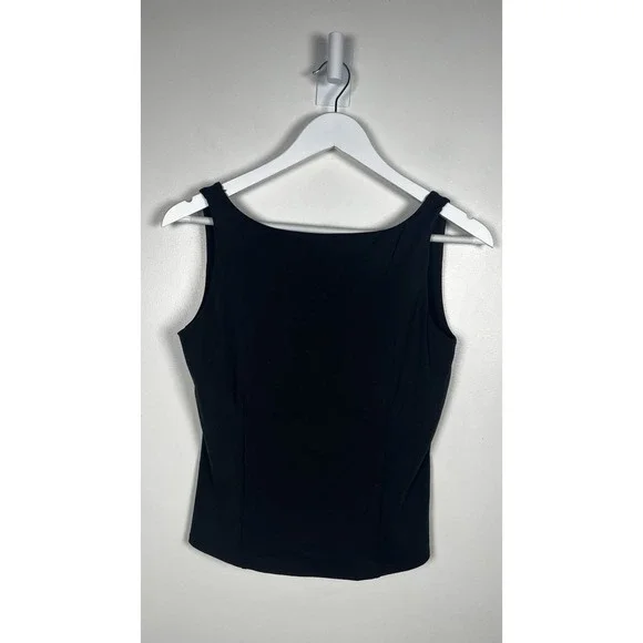 Blogilates Black Crisscross Back Tank Top Athletic Workout Athleisure Size Large - Picture 3 of 8